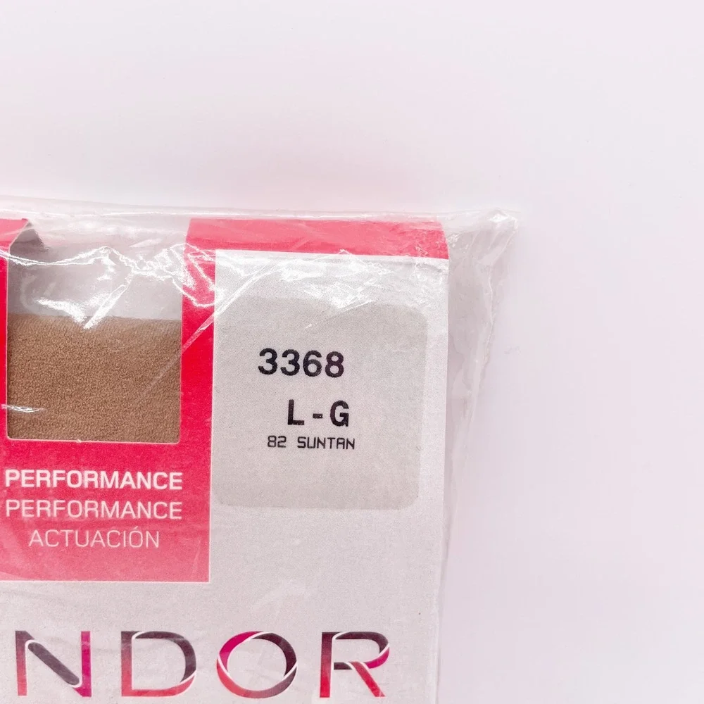 Mondor 3368 Performance 60 Denier‎ Suntan Figure Skating Tights Size L